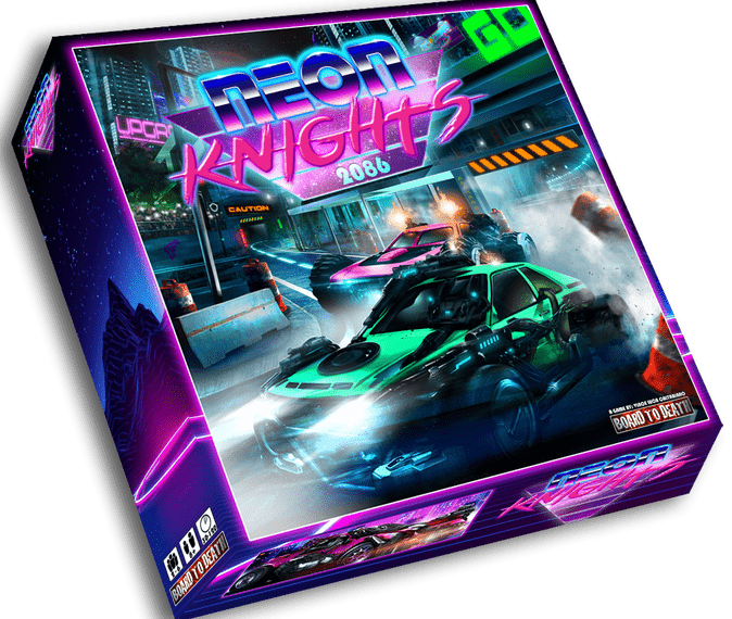 Neon Knights: 2086 (2018) Board Game