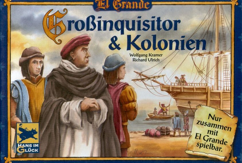 El Grande: Grossinquisitor und Kolonien (1997) Board Game