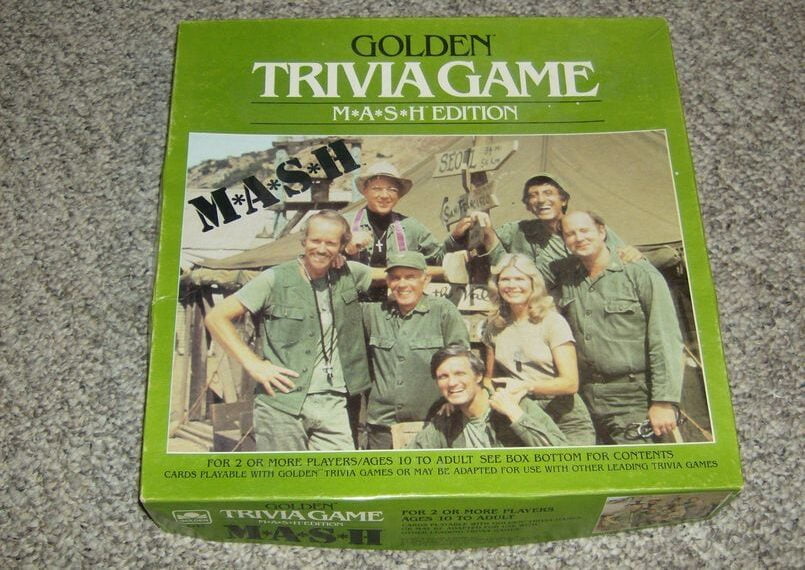 Golden Trivia Game: M*A*S*H Edition (1984) Board Game