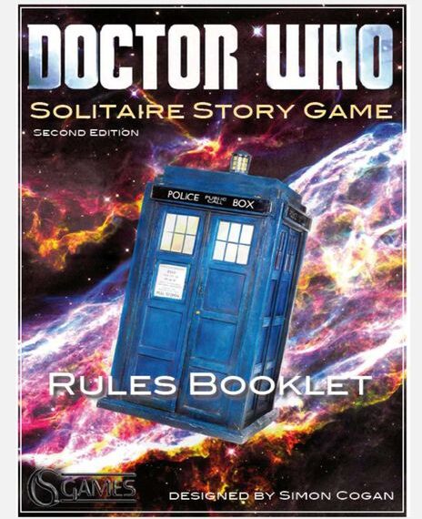 Doctor Who: Solitaire Story Game (Second Edition) (2017) Board Game