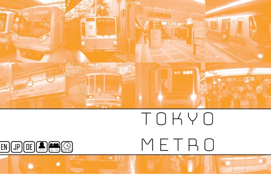 TOKYO METRO (2018) Board Game