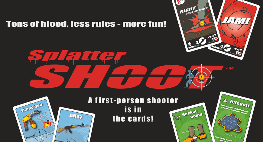 Splatter SHOOT (2016) Board Game