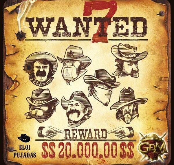 Wanted 7 (2017) Board Game