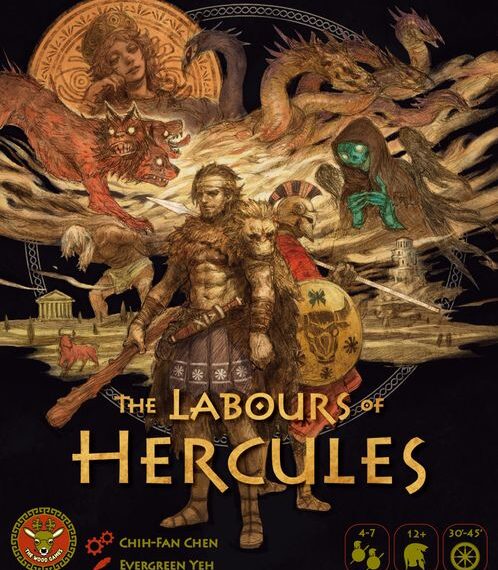 The Labours of Hercules (2017) Board Game