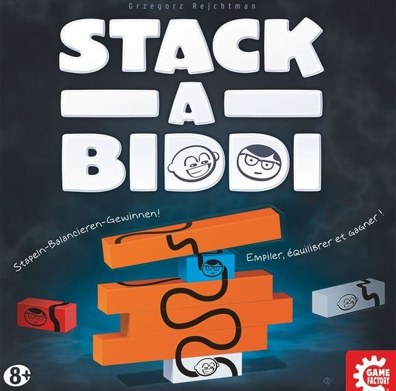 Stack-A-Biddi (2012) Board Game