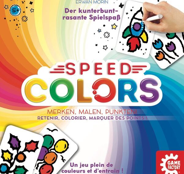 Speed Colors (2017) Board Game