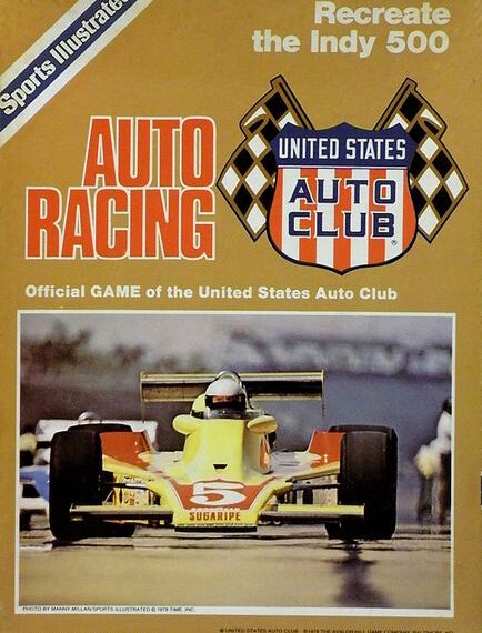 USAC Auto Racing (1979) Board Game