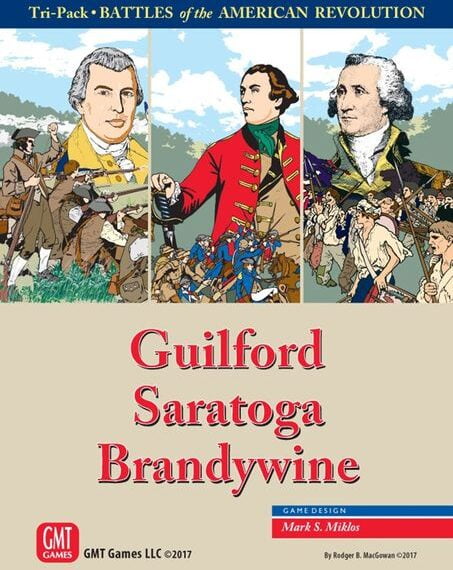 Battles of the American Revolution Tri-pack: Guilford, Saratoga, Brandywine (2017) Board Game