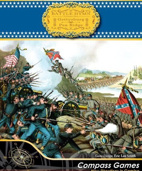 Battle Hymn Vol. 1: Gettysburg and Pea Ridge (2018) Board Game