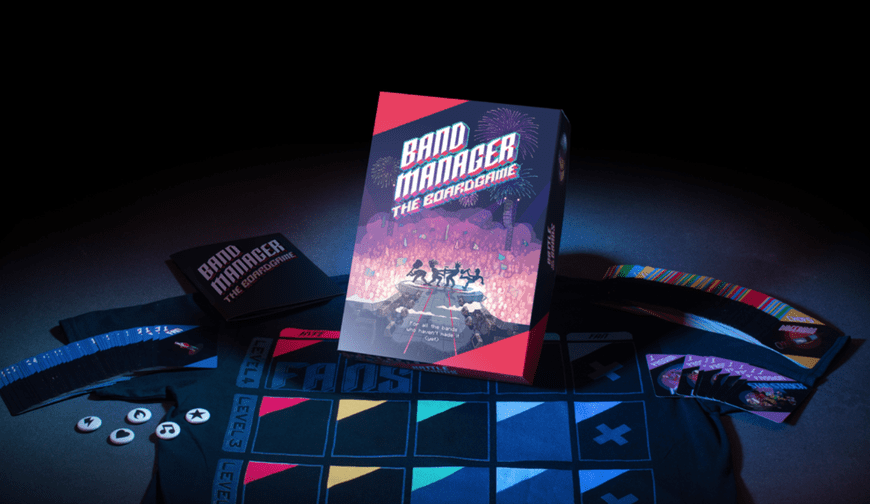 Band Manager: The Boardgame (2016) Board Game