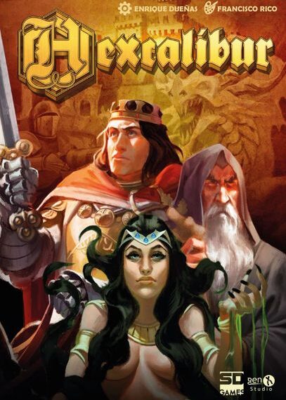 Hexcalibur (2017) Board Game