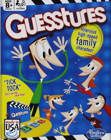 Guesstures (1990) Board Game