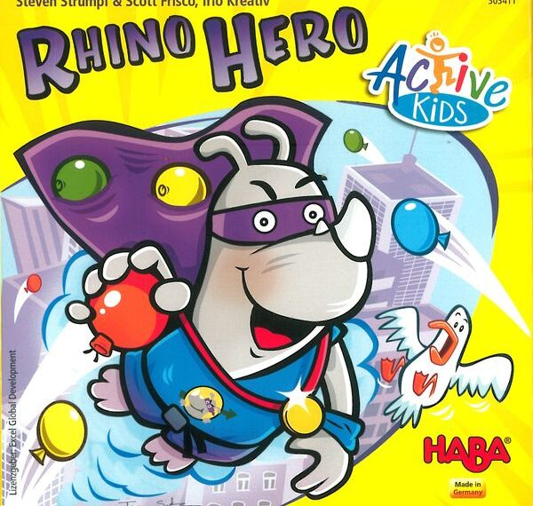 Rhino Hero: Active Kids (2017) Board Game