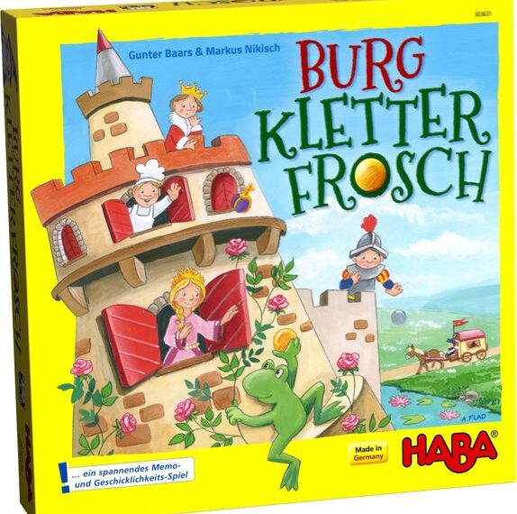 Castle Climbing Frog (2017) Board Game