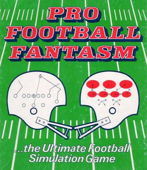 Pro Football Fantasm (1990) Board Game