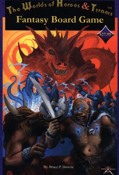 Worlds of Heroes & Tyrants (2001) Board Game