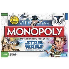 Monopoly: Clone Wars (2008) Board Game