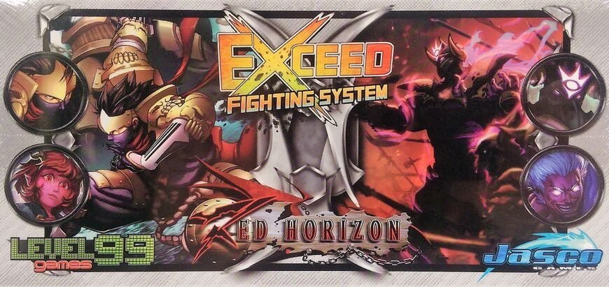 Exceed: Red Horizon – Satoshi, Mei Lien, Morathi, and Baelkhor (2016) Board Game