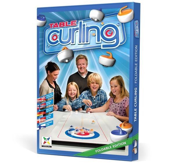 Foldable Table Curling (2013) Board Game