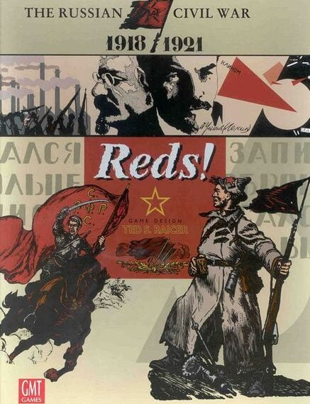 Reds! The Russian Civil War 1918-1921 (2001) Board Game
