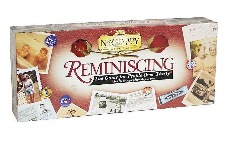 Reminiscing: The Game For People Over Thirty (1989) Board Game
