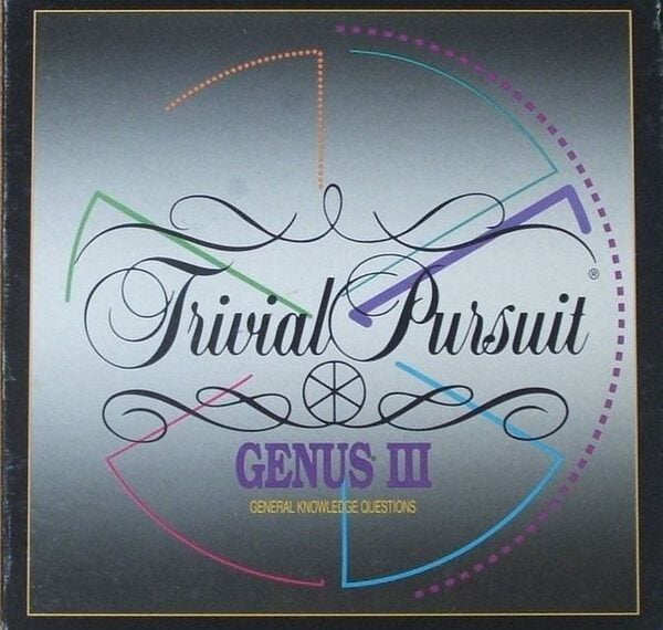 Trivial Pursuit: Genus III (1991) Board Game
