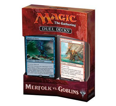 Magic: The Gathering – Duel Decks: Merfolk Vs. Goblins (2017) Board Game