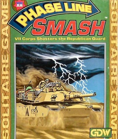Phase Line Smash (1992) Board Game