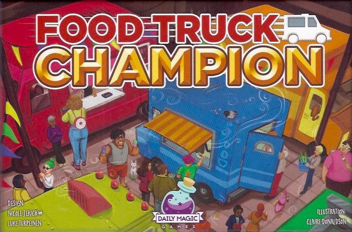 Food Truck Champion (2017) Board Game