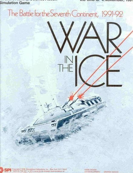 War in the Ice: The Battle for the Seventh Continent, 1991-92 (1978) Board Game