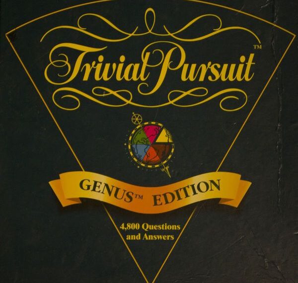 Trivial Pursuit: Genus Edition (1981) Board Game