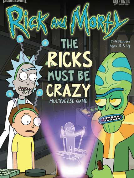 Rick and Morty: The Ricks Must Be Crazy Multiverse Game (2018) Board Game