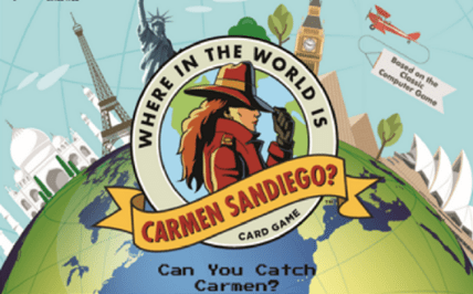 Where in the World is Carmen Sandiego? Card Game (2017) Board Game