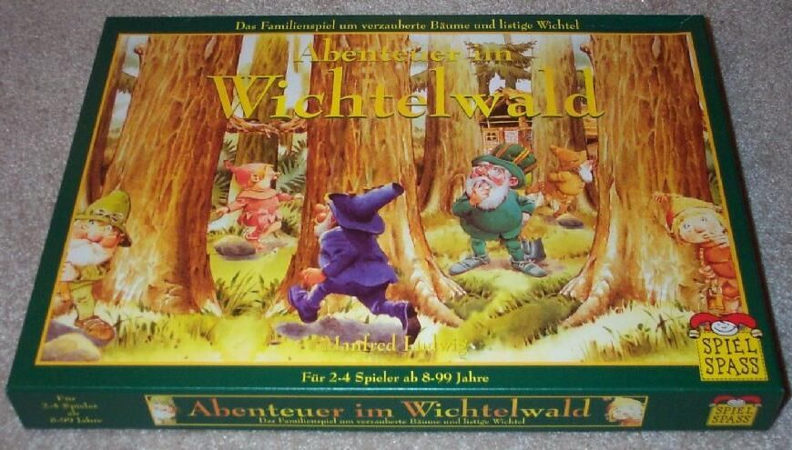 Abenteuer im Wichtelwald (2000) Board Game