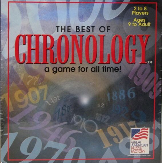 The Best of Chronology (1997) Board Game