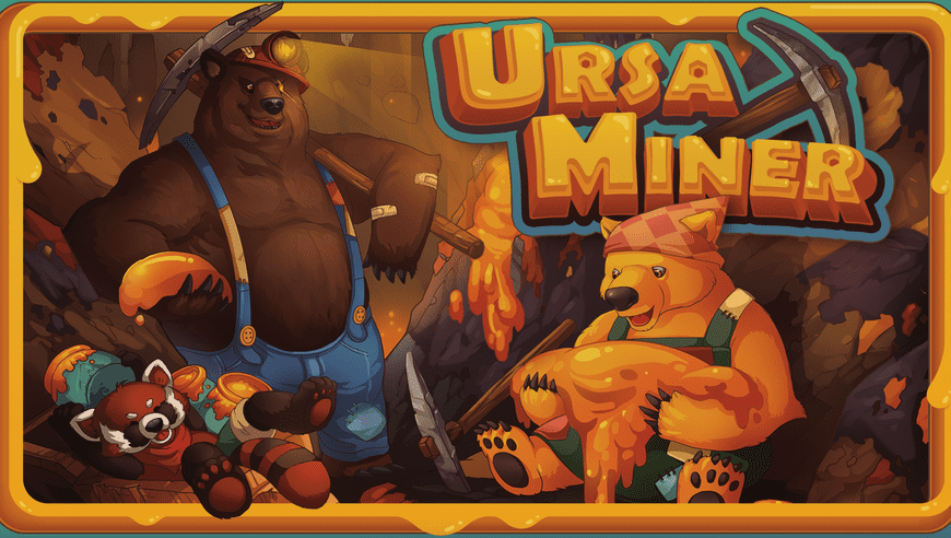 Ursa Miner (2017) Board Game
