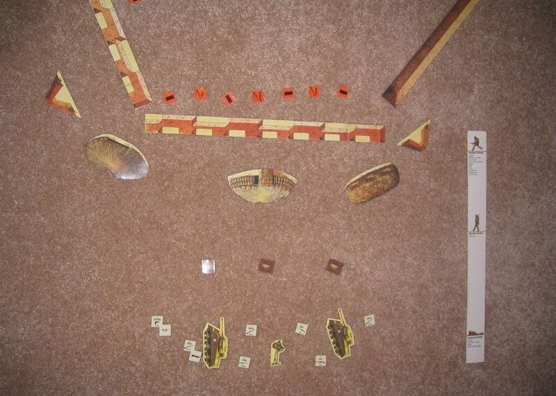 Men Against Fire (1982) Board Game