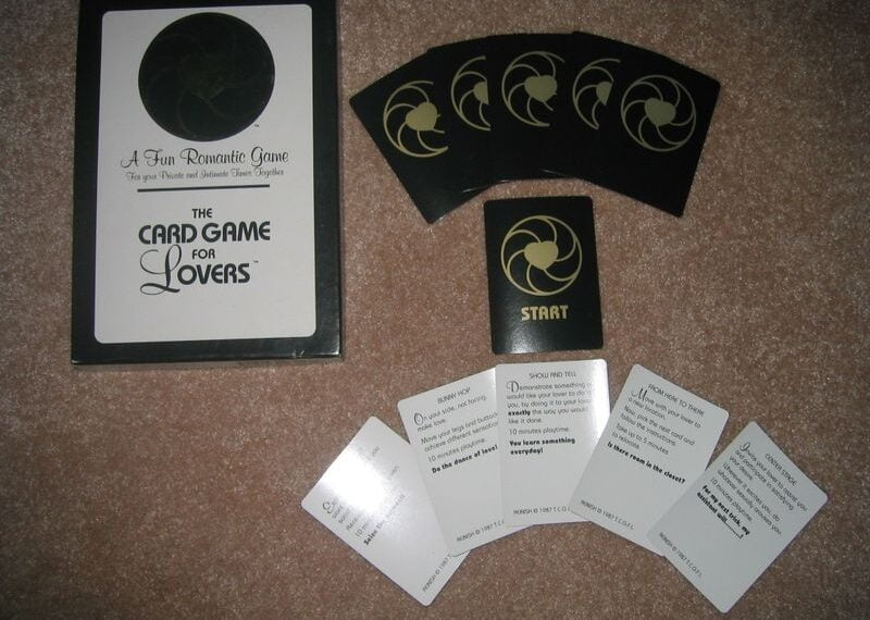 The Card Game for Lovers (1987) Board Game