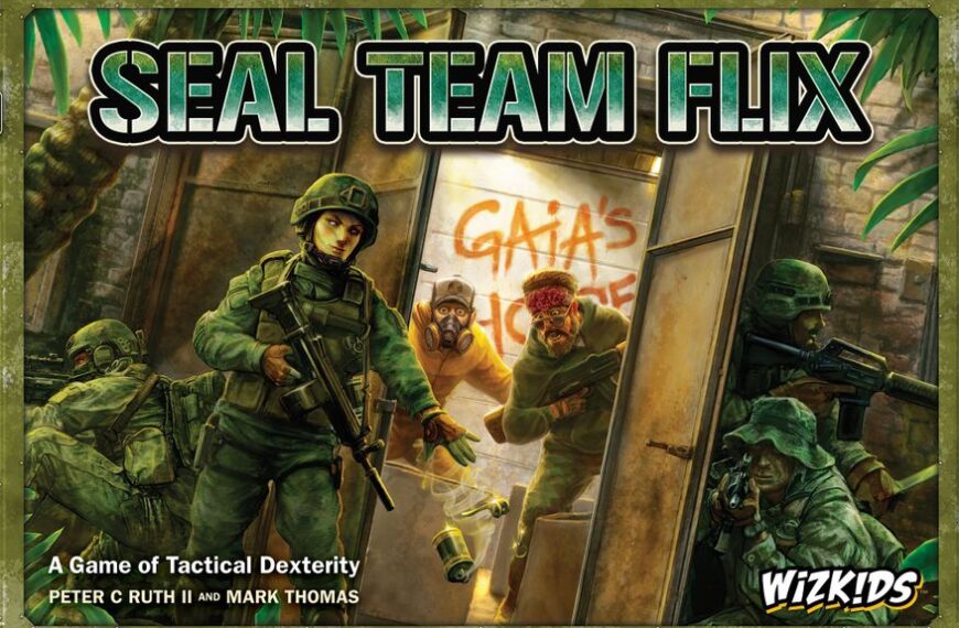 SEAL Team Flix (2018) Board Game