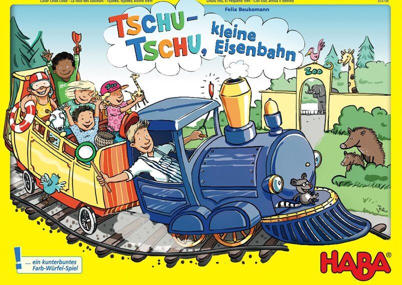 Tschu-tschu, kleine Eisenbahn (2018) Board Game