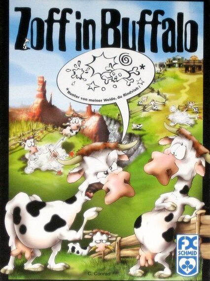 Zoff in Buffalo (1998) Board Game