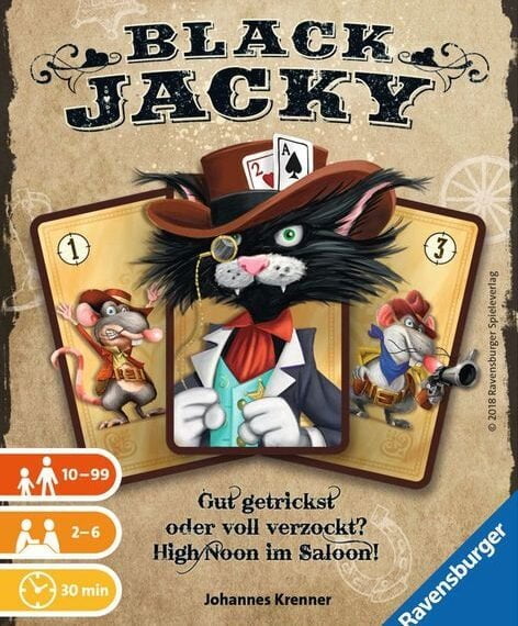 Black Jacky (2018) Board Game