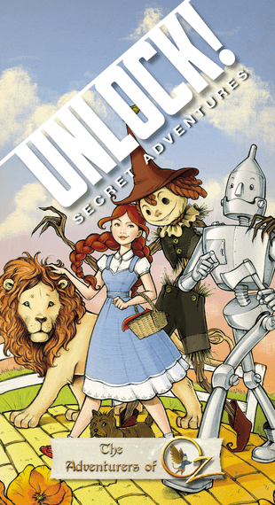 Unlock!: Secret Adventures – The Adventurers of Oz (2018) Board Game