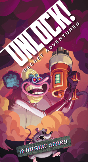Unlock!: Secret Adventures – A Noside Story (2018) Board Game