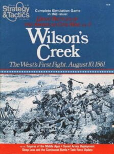 Wilson’s Creek: The West’s First Fight, August 10, 1861 (1980) Board Game