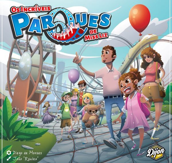 Os Incríveis Parques de Miss Liz (2018) Board Game