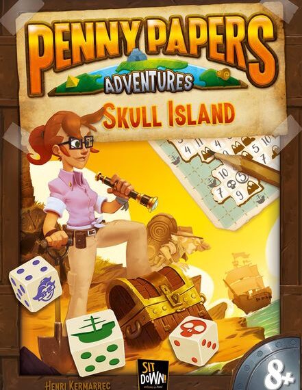 Penny Papers Adventures: Skull Island (2018) Board Game