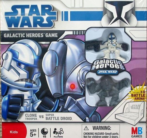 Star Wars Galactic Heroes Game (2008) Board Game