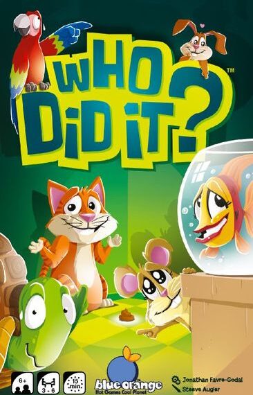Who Did It? (2018) Board Game