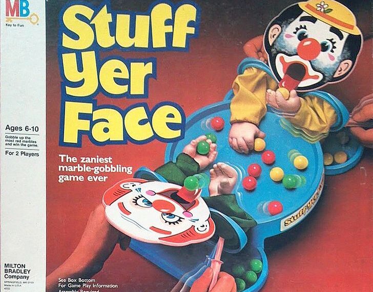 Stuff Yer Face (1982) Board Game